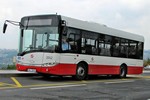 Papercraft recortable del autobus Solaris Urbino 8 (DP Praha, 2042). Manualidades a Raudales.